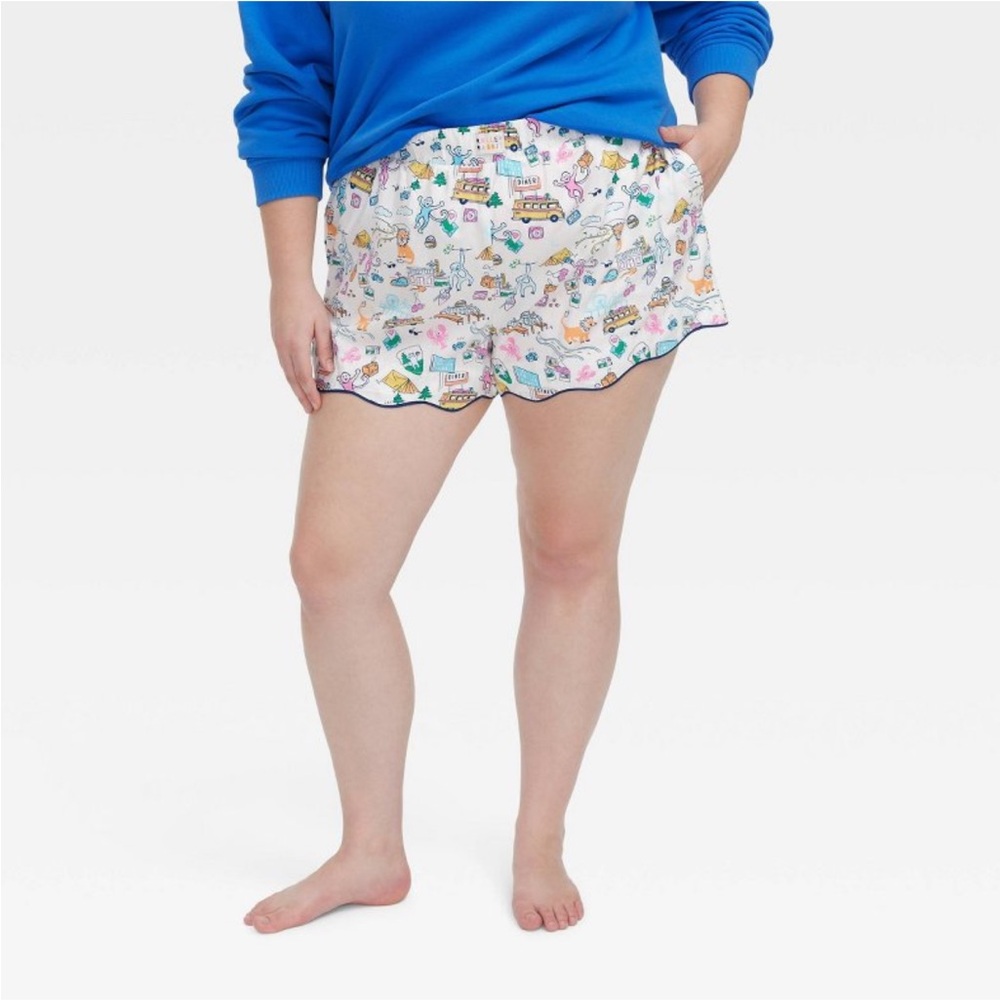 Roller Rabbit Target High Waist Printed Shorts